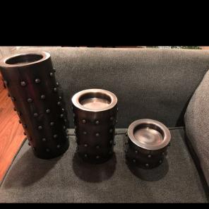 Candle Holders (Bronze)