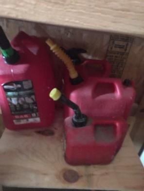 Gas Cans And Down Spout Extensions