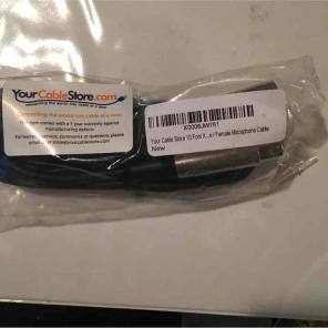 New 10' XLR Microphone Cable
