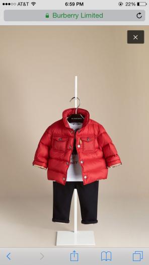 Burberry Kids Jacket