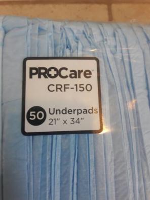 Procare Under pads :50