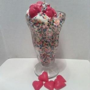 Ice Cream Sundae Candle