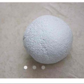 White floam Slime w/ tint of blue 8oz.