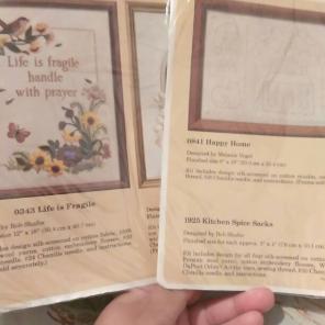 Needlepoint Kit Set of Two