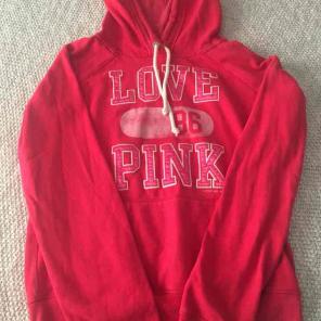 Vs pink hoodie size medium