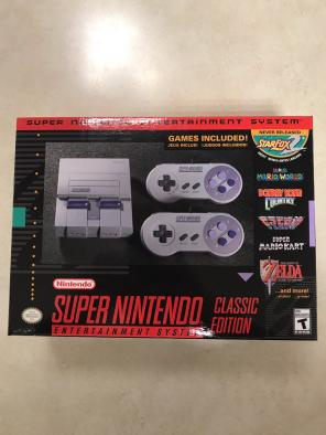 Super Nintendo Classic New