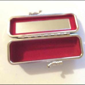 Chinese brocade embroidery lipstick case