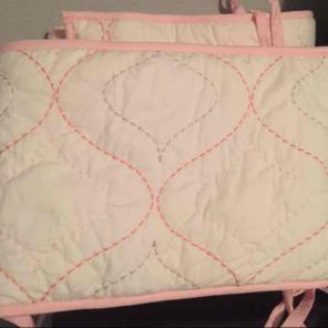 Crib bumper set $50 OBO