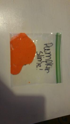 Pumpkin slime!