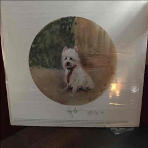 Hug Me signed P Buckley Moss lithograph