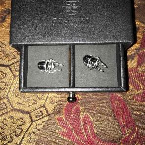 Steel Scarab Cufflinks