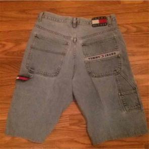 Vintage 90s Tommy Hilfiger Jean Shorts