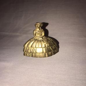 VINTAGE BRASS SOUTHERN BELLE BELL