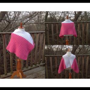 Little Girls Poncho. Sz. 4/6. NWT.