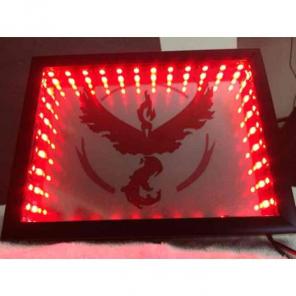 LED Team Valor Infinity Mirror Effect