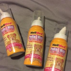 Set Of 3 Neilmed Pedia Mist