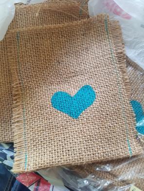 Burlap Wedding/Party Favor Bags
