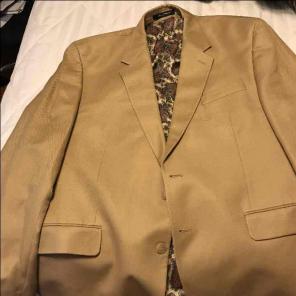 Ralph Lauren Tan Sport Blazer size 46 R