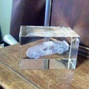 RACING CAR "88" PAPER WEIGHT