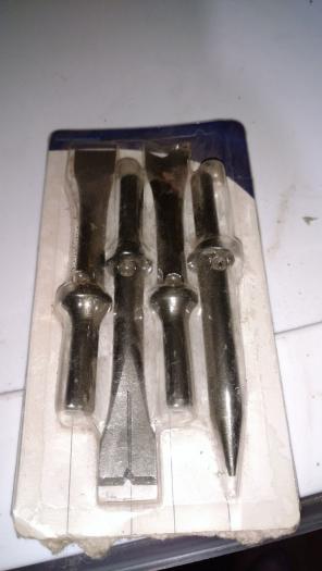 Air chisel set