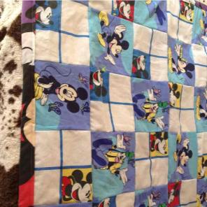 Disney Mickey and friends quilt
