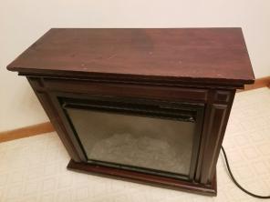Brown Fire Place Heater