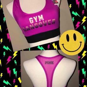 VS PINK "GYM HANGOVER" SPORTS BRA
