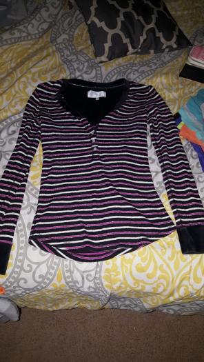 Victorias secret velvet lined top