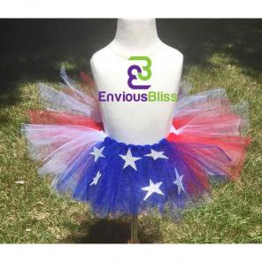 Stars and Stripes 4th of July TuTu