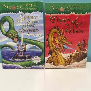 Two Magic Tree House Books