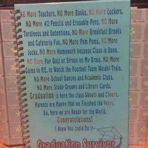Graduation Survivor Memory Book