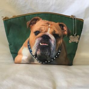 Green Bulldog Purse