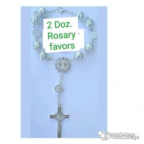 2 Doz. Rosary Bracelet favors