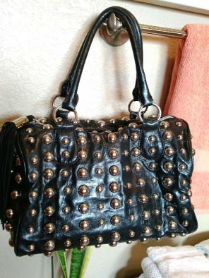 Black purse