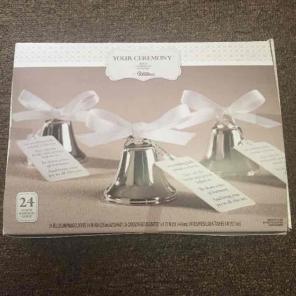 NEW Wedding Silver Bells