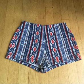 Girls Hollister Tribal Print Shorts