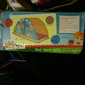 New lalaloopsy bed tent