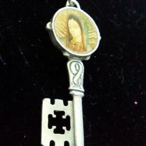 Virgen of Guadalupe keychain