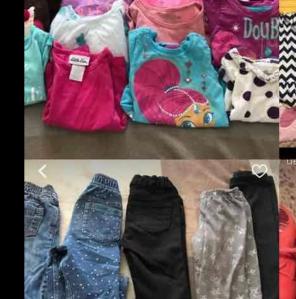 Girl clothes lot