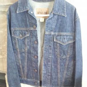 Gap denim trucker jacket mens xs