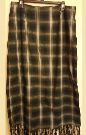 Cato Woman 16 W Plaid Modesty Skirt *A