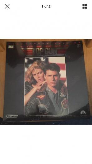 Top Gun Laserdisc