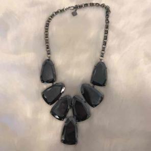 Kendra Scott Harlow gunmetal hermatite