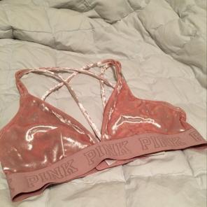 VS PINK Velvet Bralette