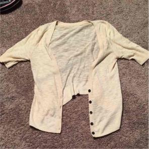 Aerie button up cardigan size m