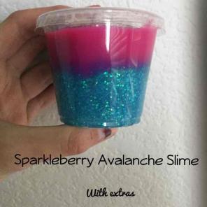 Sparkly Avalanche Slime 4oz