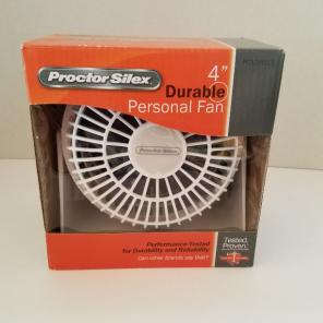PROCTOR SILEX PERSONAL FAN 4"