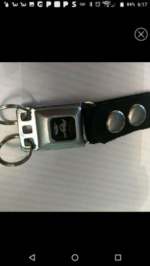 Ford Mustang keychain