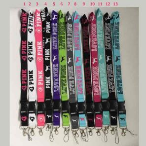 $6❤️1 NEW LOVE PINK • DOG • LANYARD