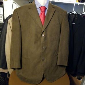 Gianfranco Ruffini micro suede sportcoat